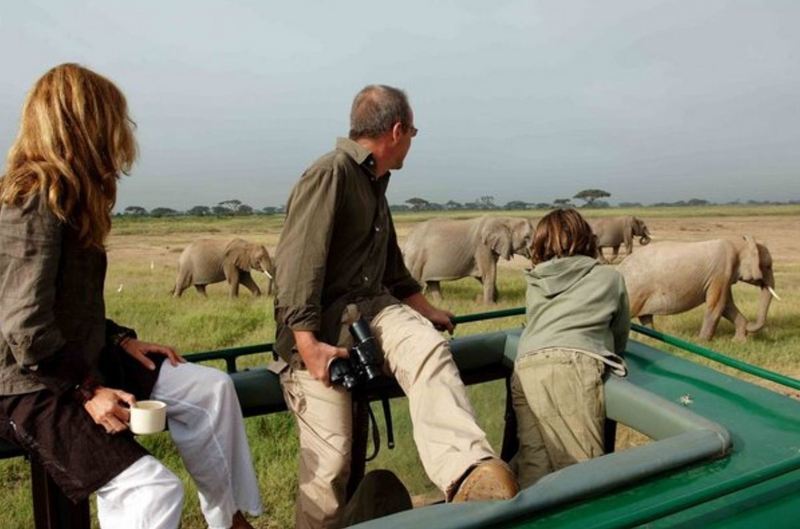 Amboseli Serena Safari Lodge المظهر الخارجي الصورة